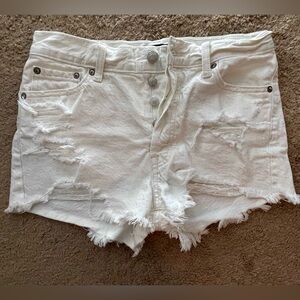 Women’s size 2 Aeropostale distressed jeans shorts